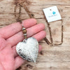 Heart Photo Locket Necklace