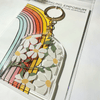 Daisy Acrylic Glitter Key Chain