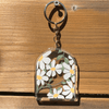 Daisy Acrylic Glitter Key Chain