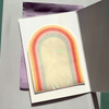 You Deserve a Rainbow Sticker Greeting Card
