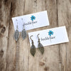 Filigree Leaf Earrings – Lightweight Nature-Inspired Dangles