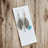 Filigree Leaf Earrings – Lightweight Nature-Inspired Dangles