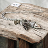 Acorn & Pinecone Necklace – Fall Woodland Pendant Gift
