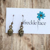 Pinecone Earrings – Nature-Inspired Hypoallergenic Dangle Earrings