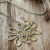 Double Flower Necklace