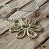 Double Flower Necklace
