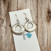 Textured Hoop Earrings