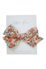 Rosa Peach Oversize Bow