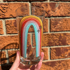 Rainbow Pint Glass