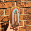 Rainbow Pint Glass