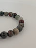 African Bloodstone Bracelet – 8mm Polished Beads