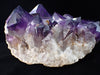 Amethyst Cluster with Deep Purple Zoning & White Matrix, Congo 4.62 kg, 10" x 7.5"
