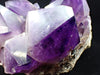 Amethyst Cluster with Deep Purple Zoning & White Matrix, Congo 4.62 kg, 10" x 7.5"