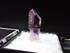 Amethyst Scepter – Goboboseb Mountains, Namibia – Deep Purple with Phantom Inclusions – 21mm Collector Specimen