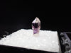 Amethyst with Analcime – Goboboseb Mountains, Namibia – Micro Crystal Specimen (11mm)