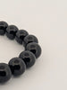 Black Obsidian Bracelet – Chip & 8mm Beads
