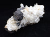 Black Pyrite and Quartz Cluster – Fengjiashan Mine, China (301g)