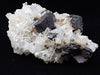 Black Pyrite and Quartz Cluster – Fengjiashan Mine, China (301g)