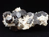 Black Pyrite & Quartz Cluster – Fengjiashan Mine (836g)