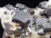 Black Pyrite & Quartz Cluster – Fengjiashan Mine (836g)