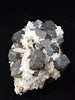 Black Pyrite & Quartz Cluster – Fengjiashan Mine (836g)
