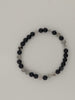 Black Rutile Quartz Bracelet – 6mm Polished Beads