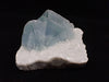 Blue Jelly Fluorite with Phantom on Quartz Matrix – Yaogangxian Mine (YGX), China