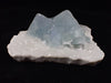 Blue Jelly Fluorite with Phantom on Quartz Matrix – Yaogangxian Mine (YGX), China