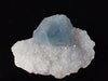 Blue Jelly Fluorite with Phantom on Quartz Matrix – Yaogangxian Mine (YGX), China