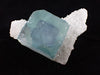 Blue Jelly Fluorite with Phantom on Quartz Matrix – Yaogangxian Mine (YGX), China