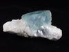 Blue Jelly Fluorite with Phantom on Quartz Matrix – Yaogangxian Mine (YGX), China