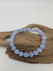 Blue Lace Agate Bracelet – Chip & 4.5, 6, 7 & 8mm Beads