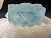 Blue Phantom Fluorite on Quartz 4.5 by 4.5 in 464g – Yaogangxian Mine (YGX) , China