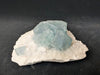 Blue Phantom Fluorite on Quartz 4.5 by 4.5 in 464g – Yaogangxian Mine (YGX) , China