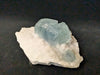 Blue Phantom Fluorite on Quartz 4.5 by 4.5 in 464g – Yaogangxian Mine (YGX) , China