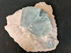 Blue Phantom Fluorite on Quartz 4.5 by 4.5 in 464g – Yaogangxian Mine (YGX) , China