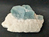 Blue Phantom Fluorite on Quartz 4.5 by 4.5 in 464g – Yaogangxian Mine (YGX) , China