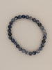 Blue Point Bracelet – 6mm & 8mm Beads