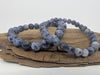 Blue Point Bracelet – 6mm & 8mm Beads