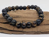 Blue Tiger Eye Bracelet – 8mm Round Bead