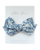 Blue Chinoiserie Oversize Bow