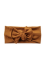 Modal Ribbed Headwrap | Caramel