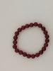 Carnelian Bracelet – 6mm & 8mm Polished Beads