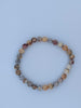 Crazy Lace Agate Bracelet – 6mm & 8mm Polished Beads