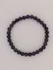 Deep Purple Amethyst Bracelet — 6mm & 8mm Beads