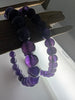 Deep Purple Amethyst Bracelet — 6mm & 8mm Beads