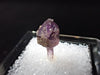 Deep Purple Amethyst Scepter with Analcime – Goboboseb Mountains, Namibia – Micro Specimen (19mm)
