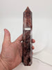 Fire Quartz Tower – Polished Hematoid Quartz