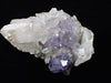 Fluorite on Quartz with Chlorite and UV Fluorescence – Yaogangxian Mine, Hunan, China
