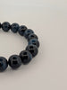 Gemstone Quality Blue Tiger Eye Bracelet – 8mm Polished Beads (Hawk’s Eye)